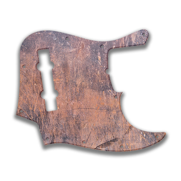 Fender Fender J Bass 5 String Deluxe Active V MIM Profile Custom Pickguard Scratchplate Rust Design