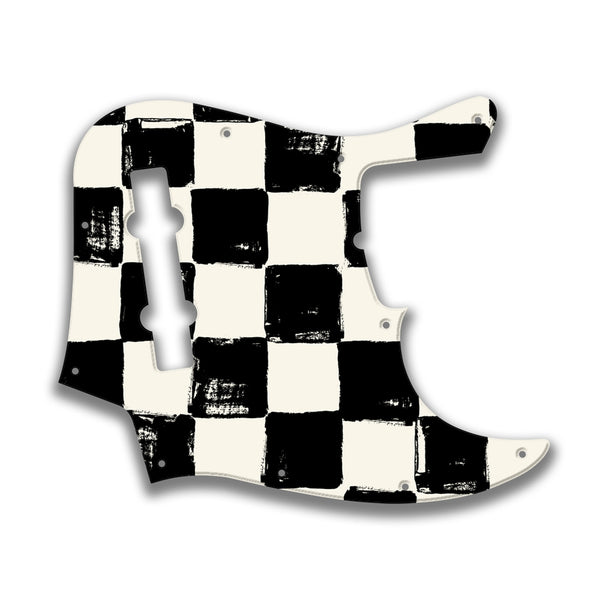 Fender Fender J Bass 5 String Standard Profile Custom Pickguard Scratchplate CHESS Design