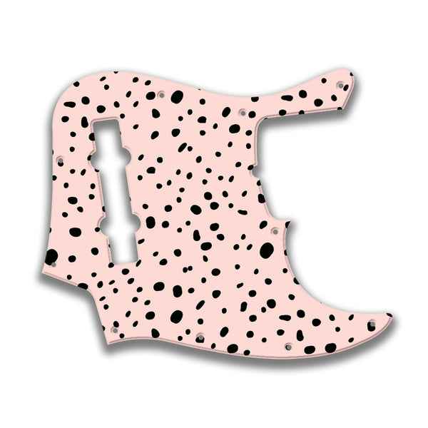 Fender Fender J Bass 5 String Standard Profile Custom Pickguard Scratchplate GIRLY Design