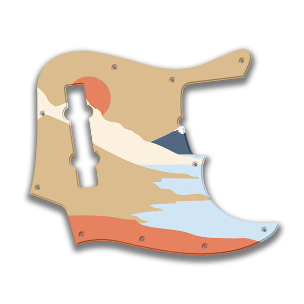 Fender Fender J Bass 5 String Standard Profile Custom Pickguard Scratchplate MINIMAL Design