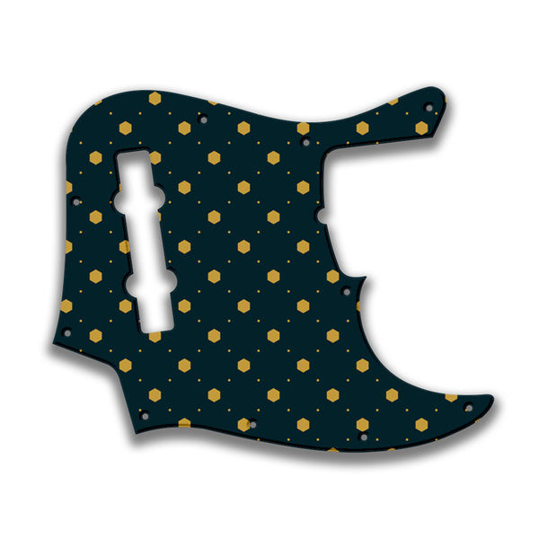 Fender Fender J Bass 5 String Standard Profile Custom Pickguard Scratchplate Pattern Design