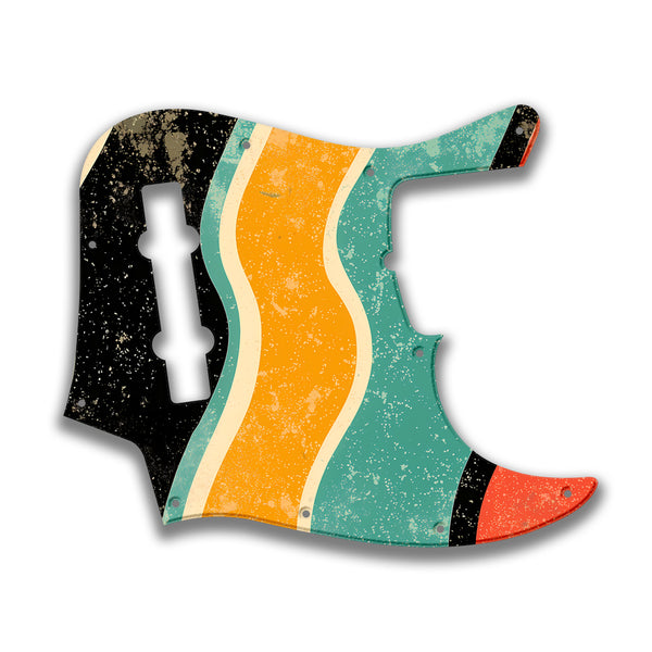 Fender Fender J Bass 5 String Standard Profile Custom Pickguard Scratchplate RETRO Design