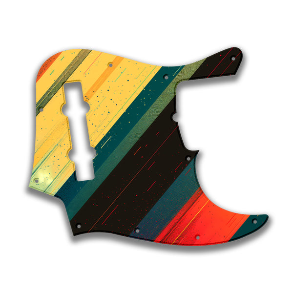 Fender Fender J Bass 5 String Standard Profile Custom Pickguard Scratchplate RETRO Design