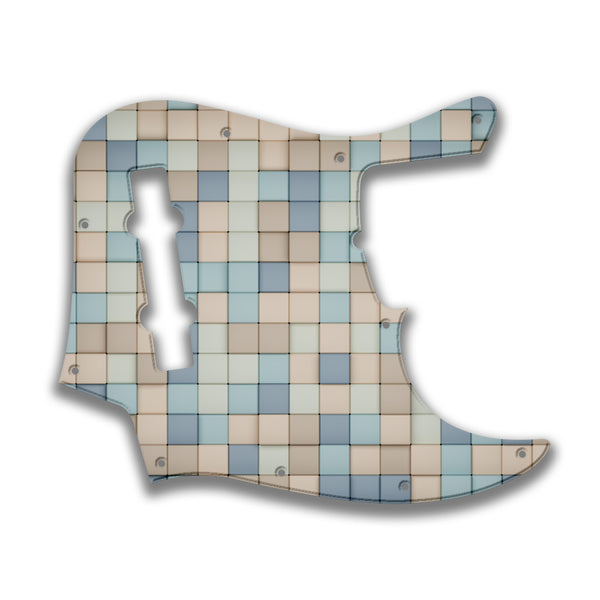 Fender Fender J Bass 5 String Standard Profile Custom Pickguard Scratchplate TILES Design