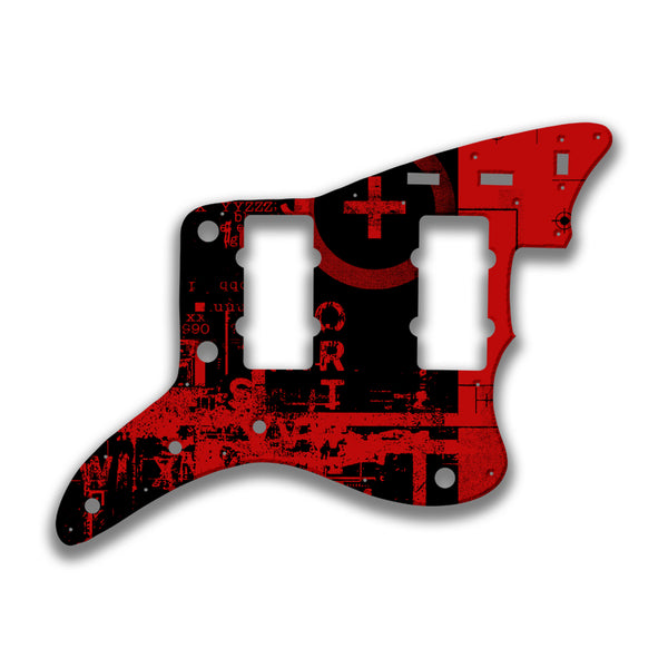 Fender Fender Jazzmaster Profile A Custom Pickguard Scratchplate ABSTRACT Design