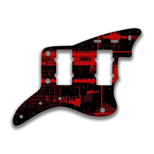 Fender Fender Jazzmaster Profile A Custom Pickguard Scratchplate ABSTRACT Design