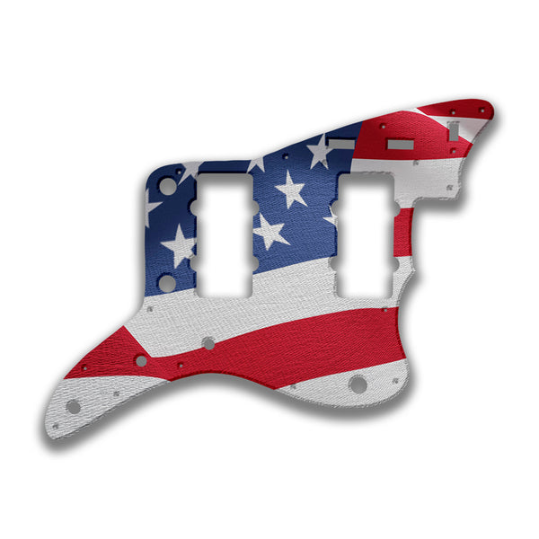 Fender Fender Jazzmaster Profile A Custom Pickguard Scratchplate Flag Design