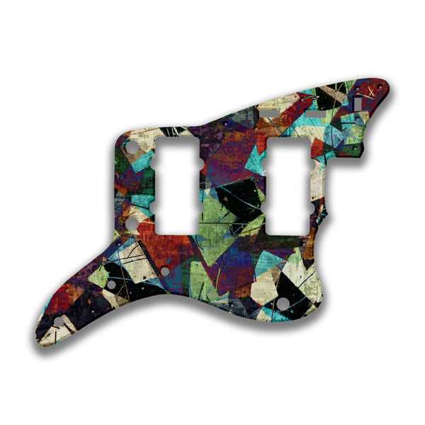 Fender Fender Jazzmaster Profile A Custom Pickguard Scratchplate GEOMETRIC Design