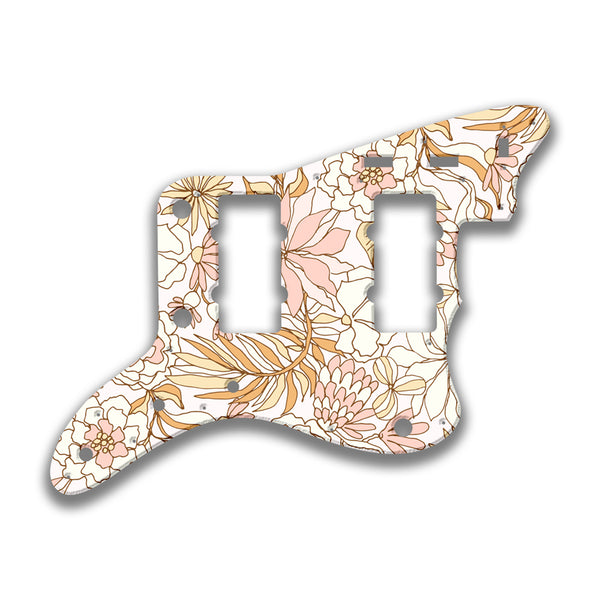 Fender Fender Jazzmaster Profile B Custom Pickguard Scratchplate FLOWERS Design