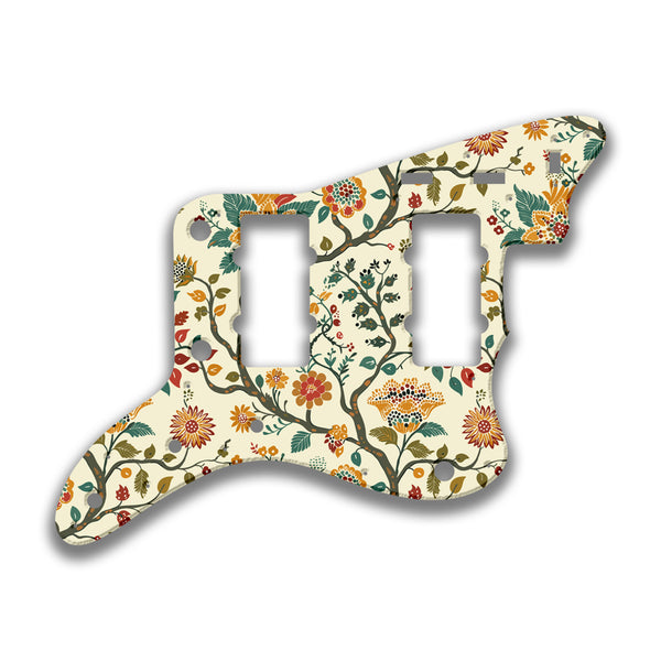 Fender Fender Jazzmaster Profile B Custom Pickguard Scratchplate INDIAN_FLORAL Design