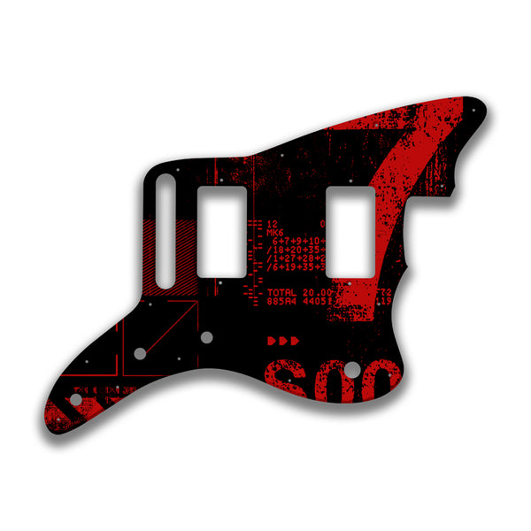 Fender Fender Jazzmaster HH Player Series Profile Custom Pickguard Scratchplate ABSTRACT Design