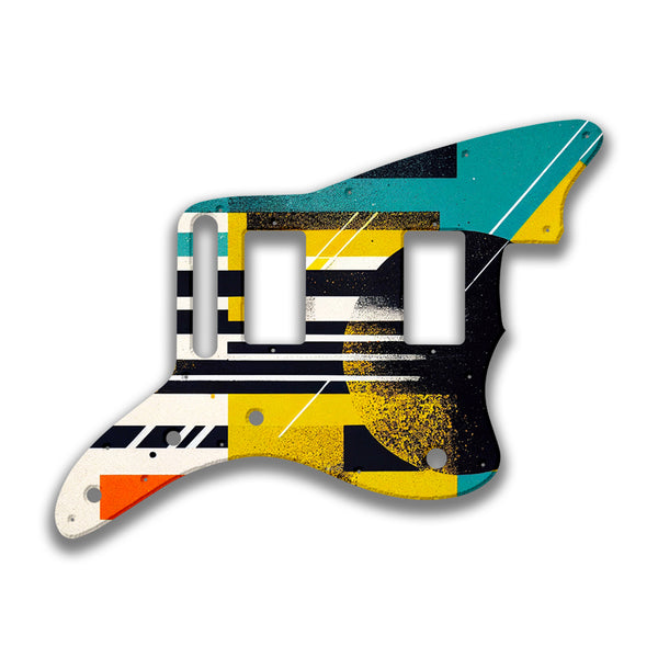 Fender Fender Jazzmaster HH Player Series Profile Custom Pickguard Scratchplate ABSTRACT Design