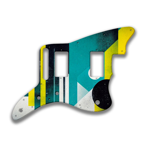 Fender Fender Jazzmaster HH Player Series Profile Custom Pickguard Scratchplate ABSTRACT Design