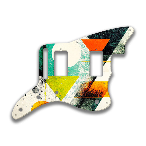 Fender Fender Jazzmaster HH Player Series Profile Custom Pickguard Scratchplate ABSTRACT Design