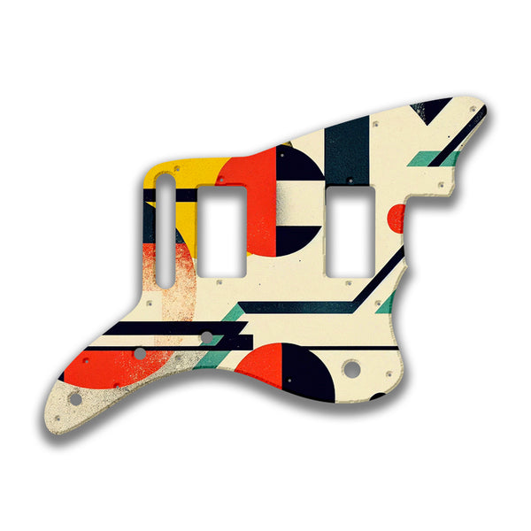 Fender Fender Jazzmaster HH Player Series Profile Custom Pickguard Scratchplate ABSTRACT Design