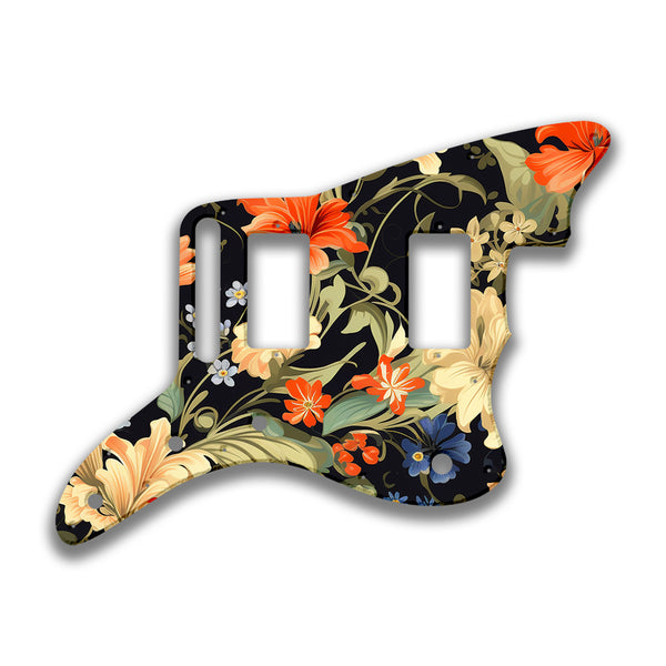 Fender Fender Jazzmaster HH Player Series Profile Custom Pickguard Scratchplate Floral Design