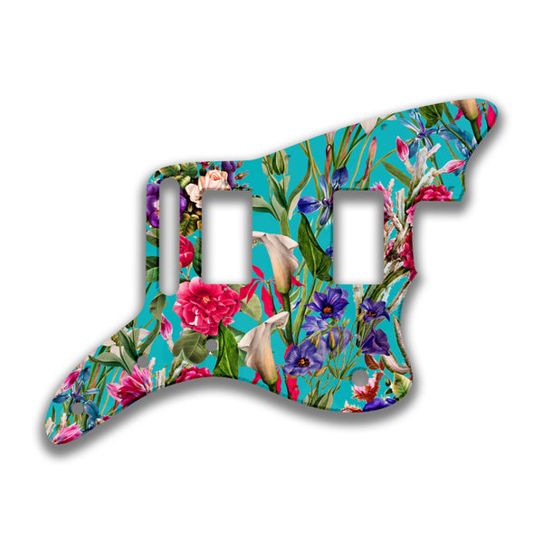 Fender Fender Jazzmaster HH Player Series Profile Custom Pickguard Scratchplate FLOWERS Design