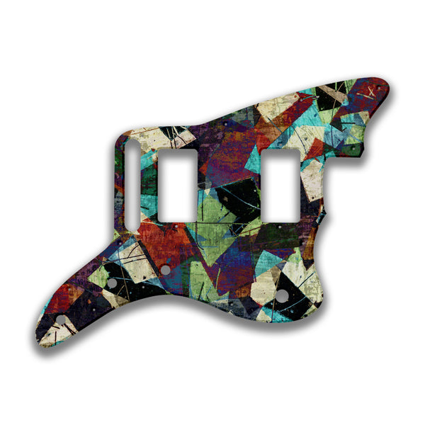 Fender Fender Jazzmaster HH Player Series Profile Custom Pickguard Scratchplate GEOMETRIC Design