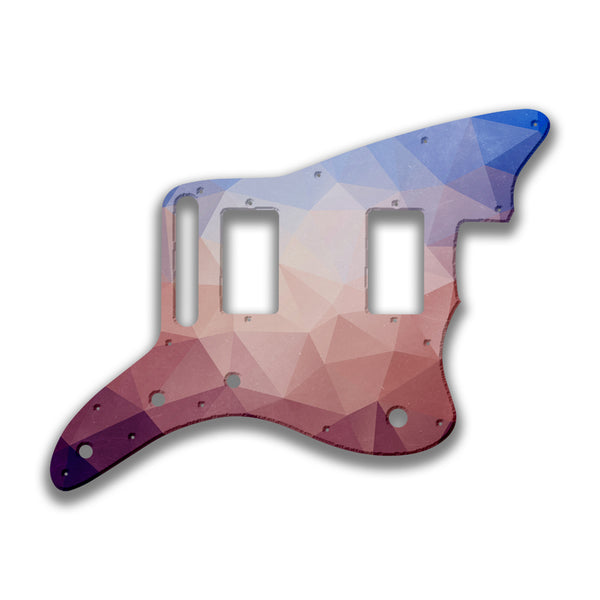 Fender Fender Jazzmaster HH Player Series Profile Custom Pickguard Scratchplate POLYGON Design