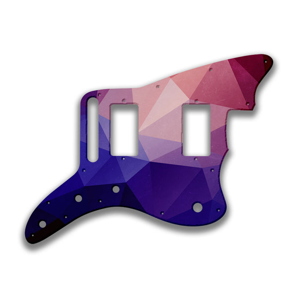 Fender Fender Jazzmaster HH Player Series Profile Custom Pickguard Scratchplate POLYGON Design