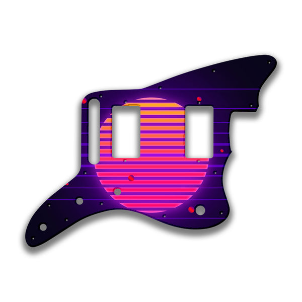 Fender Fender Jazzmaster HH Player Series Profile Custom Pickguard Scratchplate TRON Design