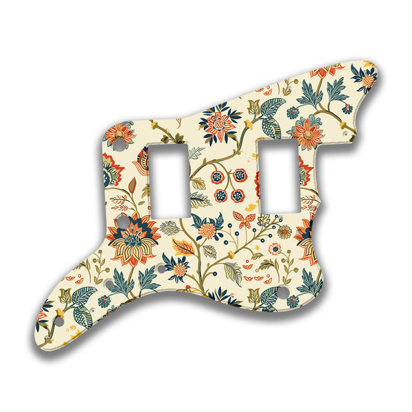 Fender Fender Jazzmaster HH Profile Custom Pickguard Scratchplate INDIAN_FLORAL Design