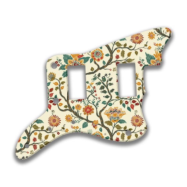 Fender Fender Jazzmaster HH Profile Custom Pickguard Scratchplate INDIAN_FLORAL Design