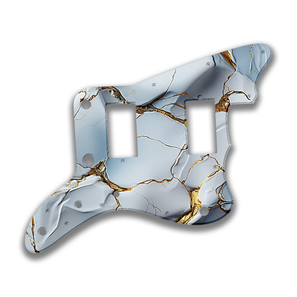 Fender Fender Jazzmaster HH Profile Custom Pickguard Scratchplate Marble Design