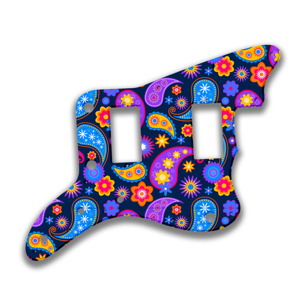 Fender Fender Jazzmaster HH Profile Custom Pickguard Scratchplate Paisley Design