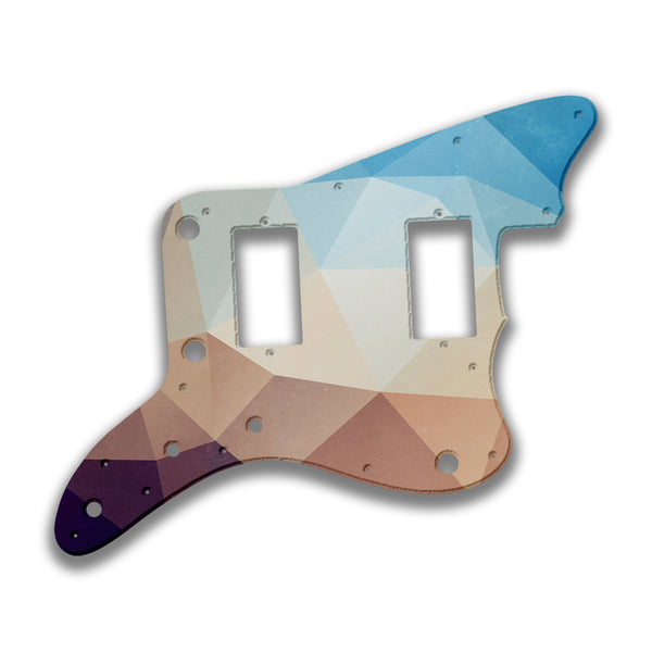 Fender Fender Jazzmaster HH Profile Custom Pickguard Scratchplate POLYGON Design