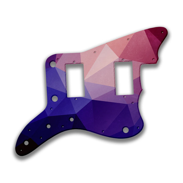 Fender Fender Jazzmaster HH Profile Custom Pickguard Scratchplate POLYGON Design