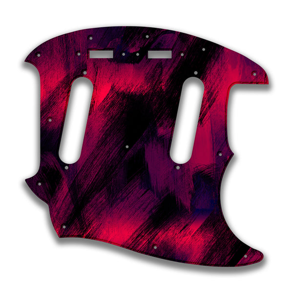 Fender Fender Mustang Profile B Custom Pickguard Scratchplate PAINT Design