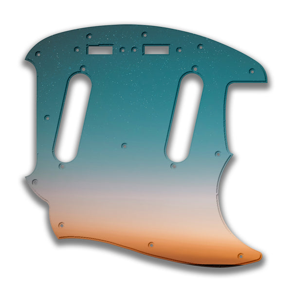 Fender Fender Mustang Profile C Custom Pickguard Scratchplate NIGHT Design