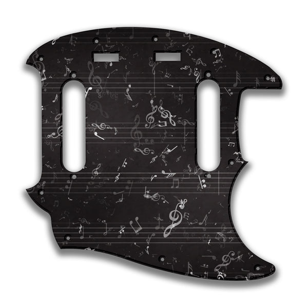 Fender Fender Mustang Profile D Custom Pickguard Scratchplate Music Design