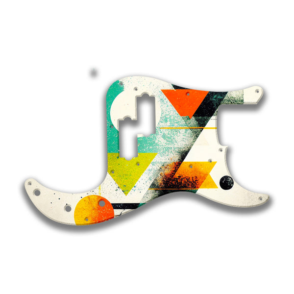 Fender Fender P Bass '57(RI) Profile Custom Pickguard Scratchplate ABSTRACT Design