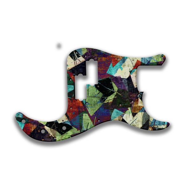 Fender Fender P Bass '57(RI) Profile Custom Pickguard Scratchplate GEOMETRIC Design