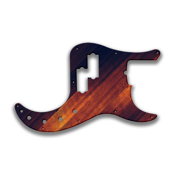 Fender Fender P Bass American Deluxe 21 Fret (2010+) Profile Custom Pickguard Scratchplate GRUNGE Design