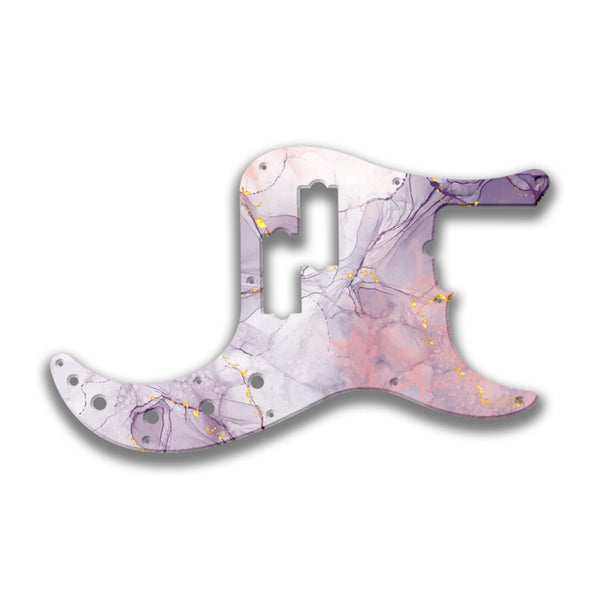 Fender Fender P Bass American Deluxe 21 Fret (2010+) Profile Custom Pickguard Scratchplate Marble Design