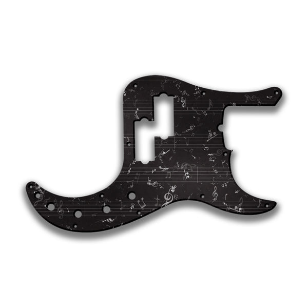 Fender Fender P Bass American Deluxe 21 Fret (2010+) Profile Custom Pickguard Scratchplate Music Design