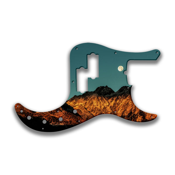 Fender Fender P Bass American Deluxe 21 Fret (2010+) Profile Custom Pickguard Scratchplate NIGHT Design