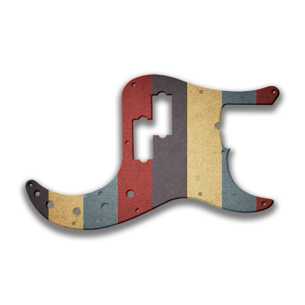 Fender Fender P Bass American Deluxe 21 Fret (2010+) Profile Custom Pickguard Scratchplate RETRO Design