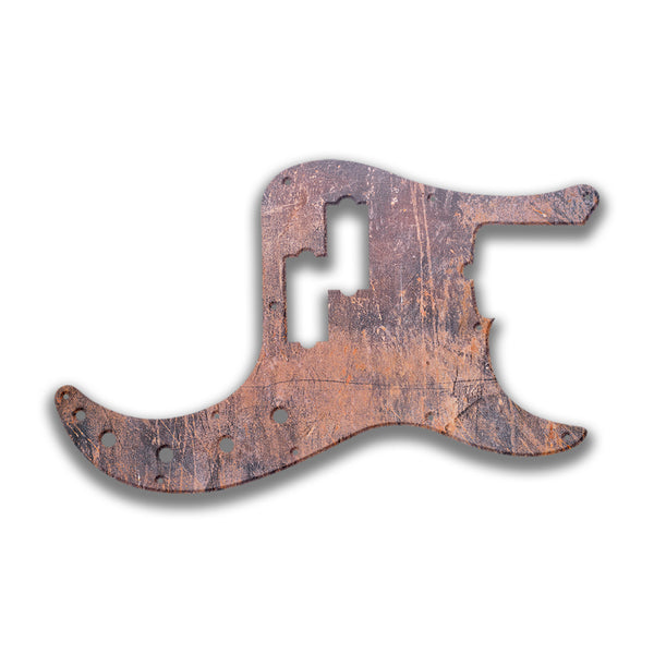 Fender Fender P Bass American Deluxe 21 Fret (2010+) Profile Custom Pickguard Scratchplate Rust Design