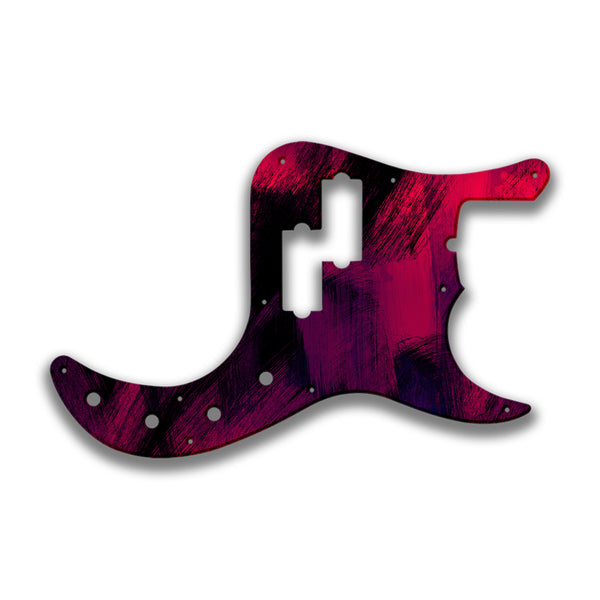 Fender Fender P Bass American Deluxe 22 Fret (pre 2010) Profile Custom Pickguard Scratchplate PAINT Design