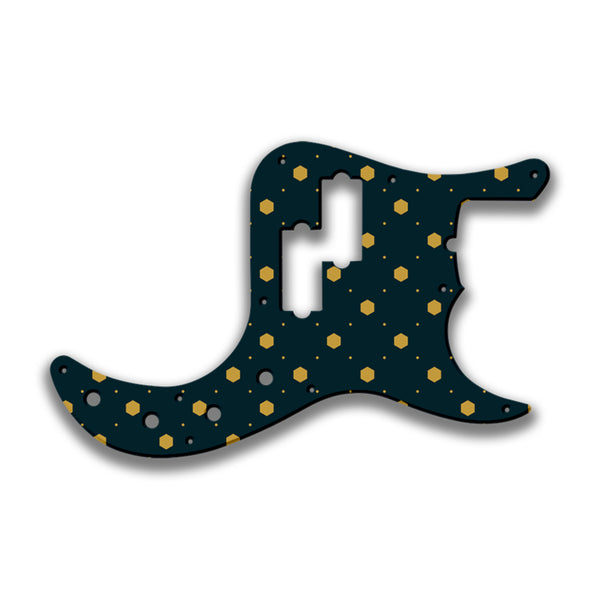 Fender Fender P Bass American Deluxe 22 Fret (pre 2010) Profile Custom Pickguard Scratchplate Pattern Design