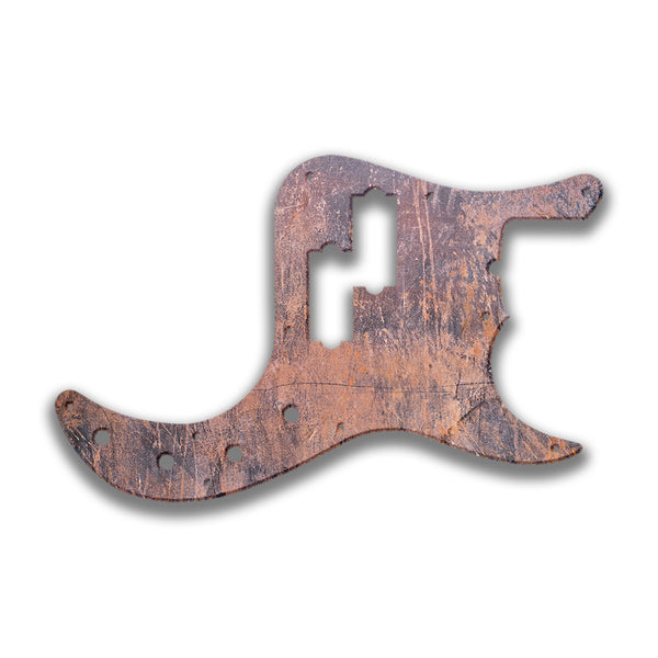 Fender Fender P Bass American Deluxe 22 Fret (pre 2010) Profile Custom Pickguard Scratchplate Rust Design