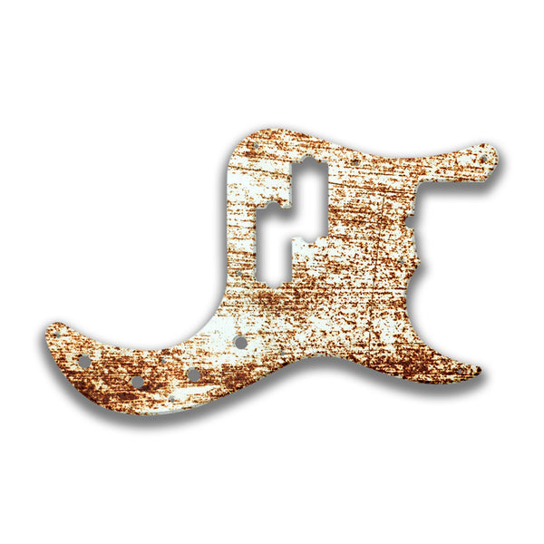 Fender Fender P Bass American Deluxe 22 Fret (pre 2010) Profile Custom Pickguard Scratchplate Rust Design