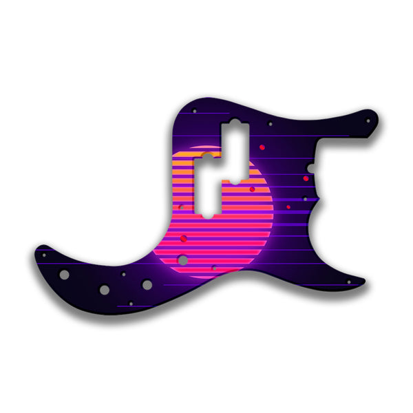 Fender Fender P Bass American Deluxe 22 Fret (pre 2010) Profile Custom Pickguard Scratchplate TRON Design