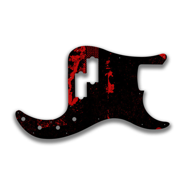 Fender Fender P Bass Deluxe Special Profile Custom Pickguard Scratchplate ABSTRACT Design