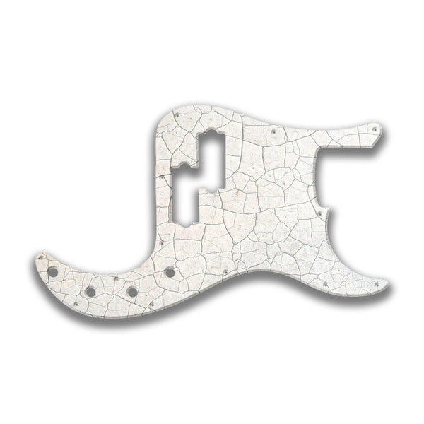 Fender Fender P Bass Deluxe Special Profile Custom Pickguard Scratchplate CRACKED Design