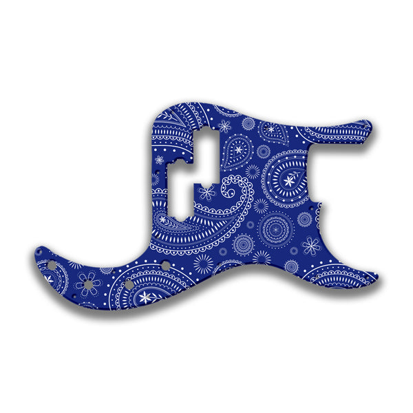 Fender Fender P Bass Deluxe Special Profile Custom Pickguard Scratchplate Paisley Design